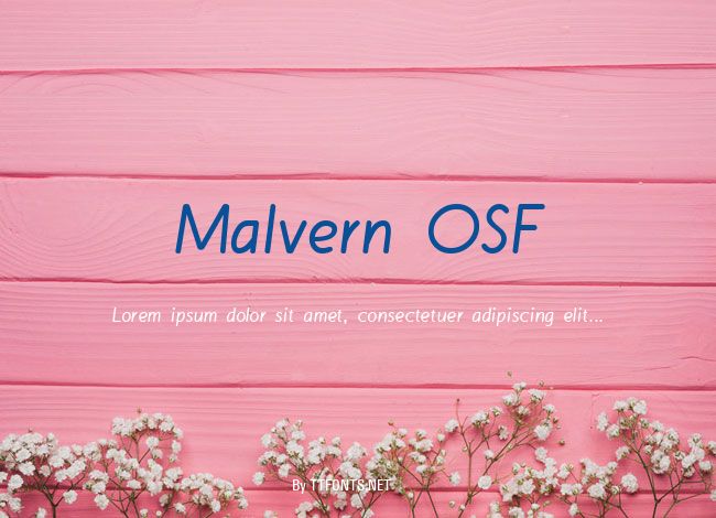 Malvern OSF example